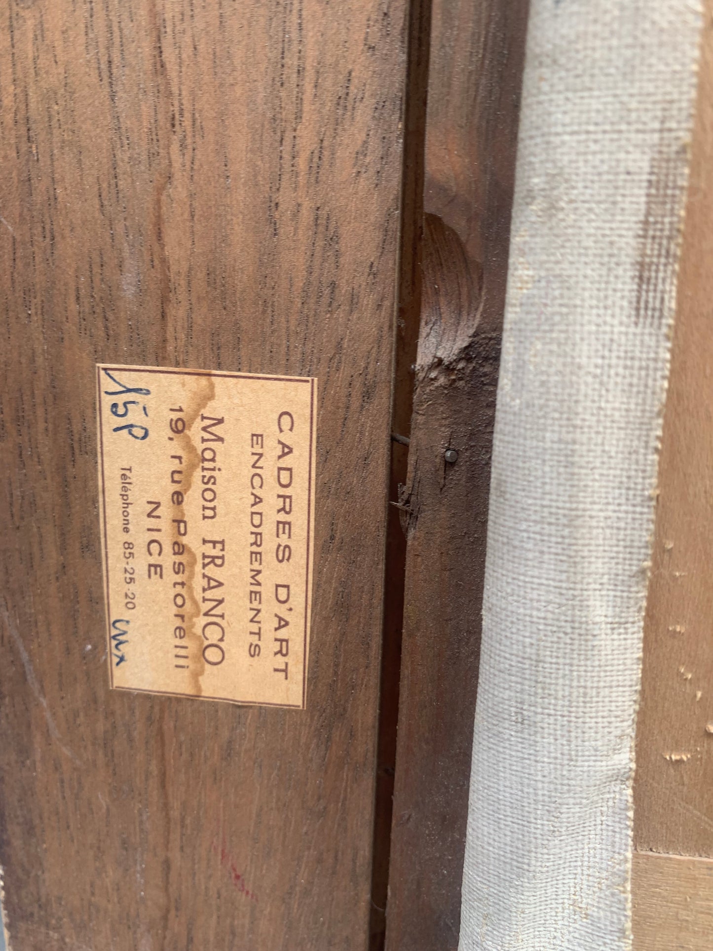 Franz Waldraff (1878-1942?). Landscape near Toulone, Gorges d'Ollioules. Circa 1930