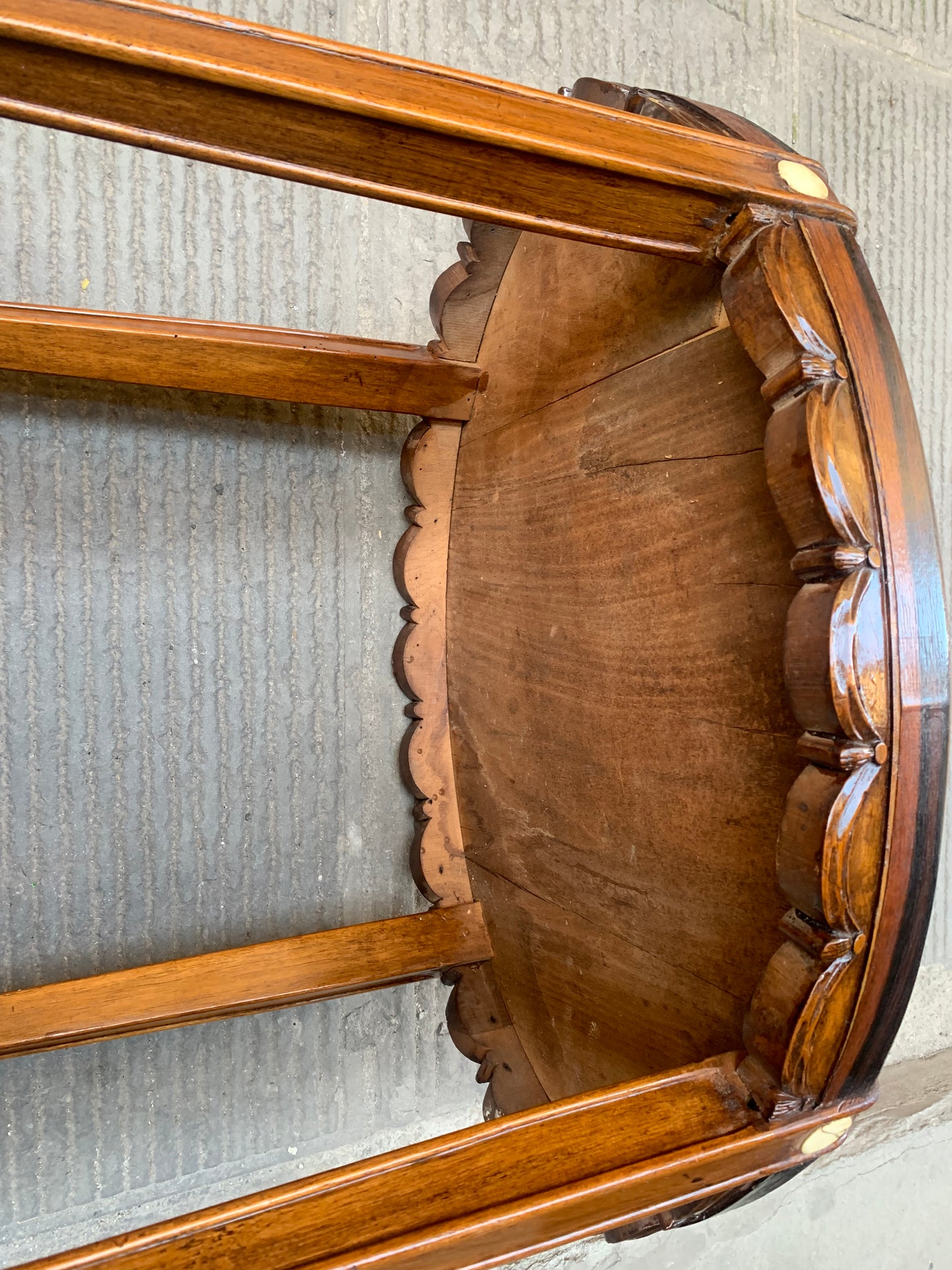 Oval Art Deco Coffee Table, circa 1920-30