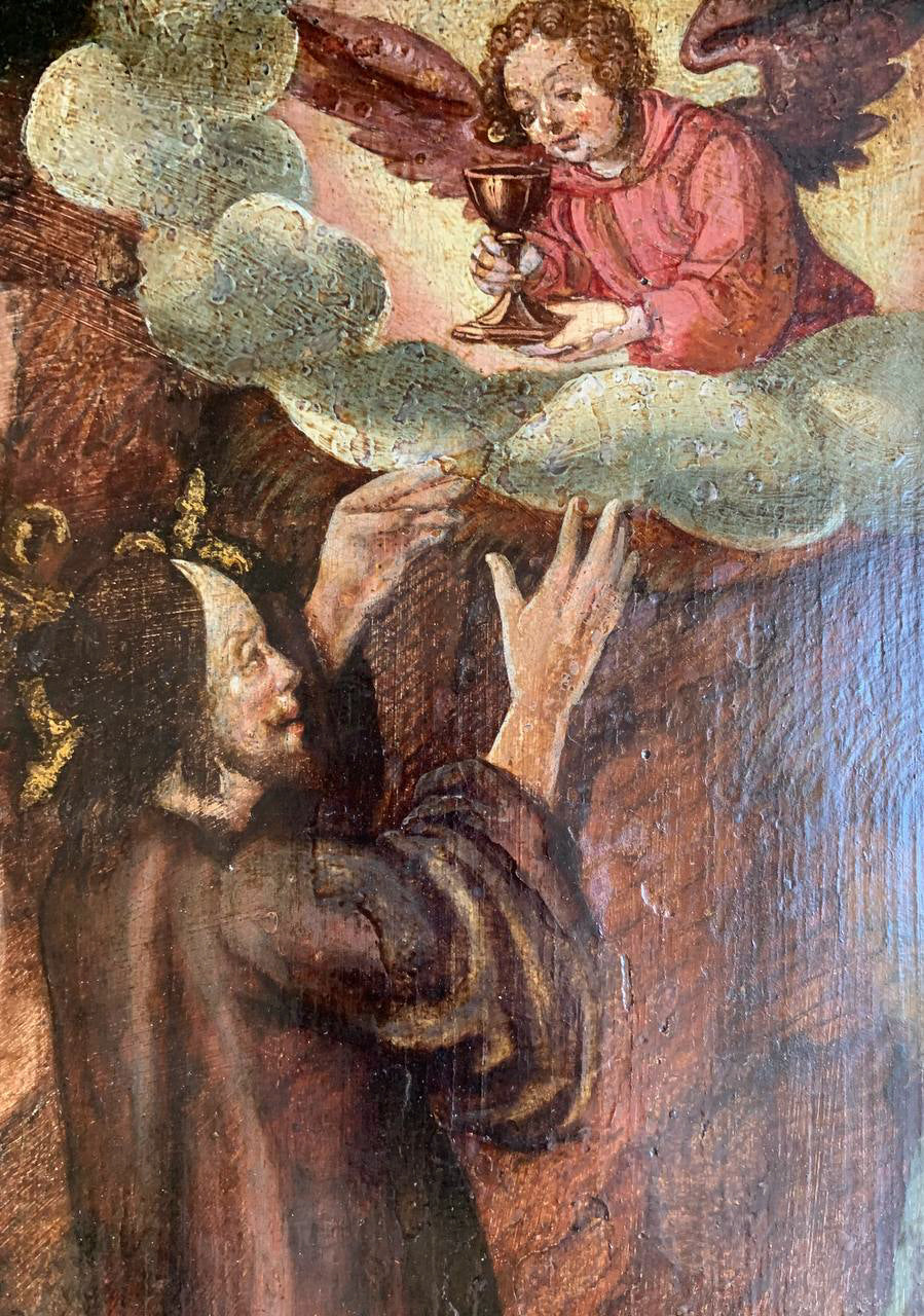 Early XVI century. The agony in the garden. Southern German school.