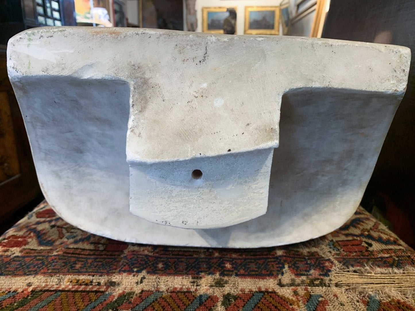 An Italian Carved White Marble Male Bust, 19th Century