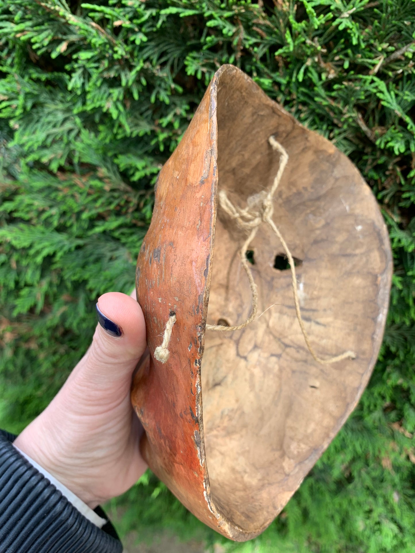 Guatemala. Mask of Baila de la Conquista. Early XX century