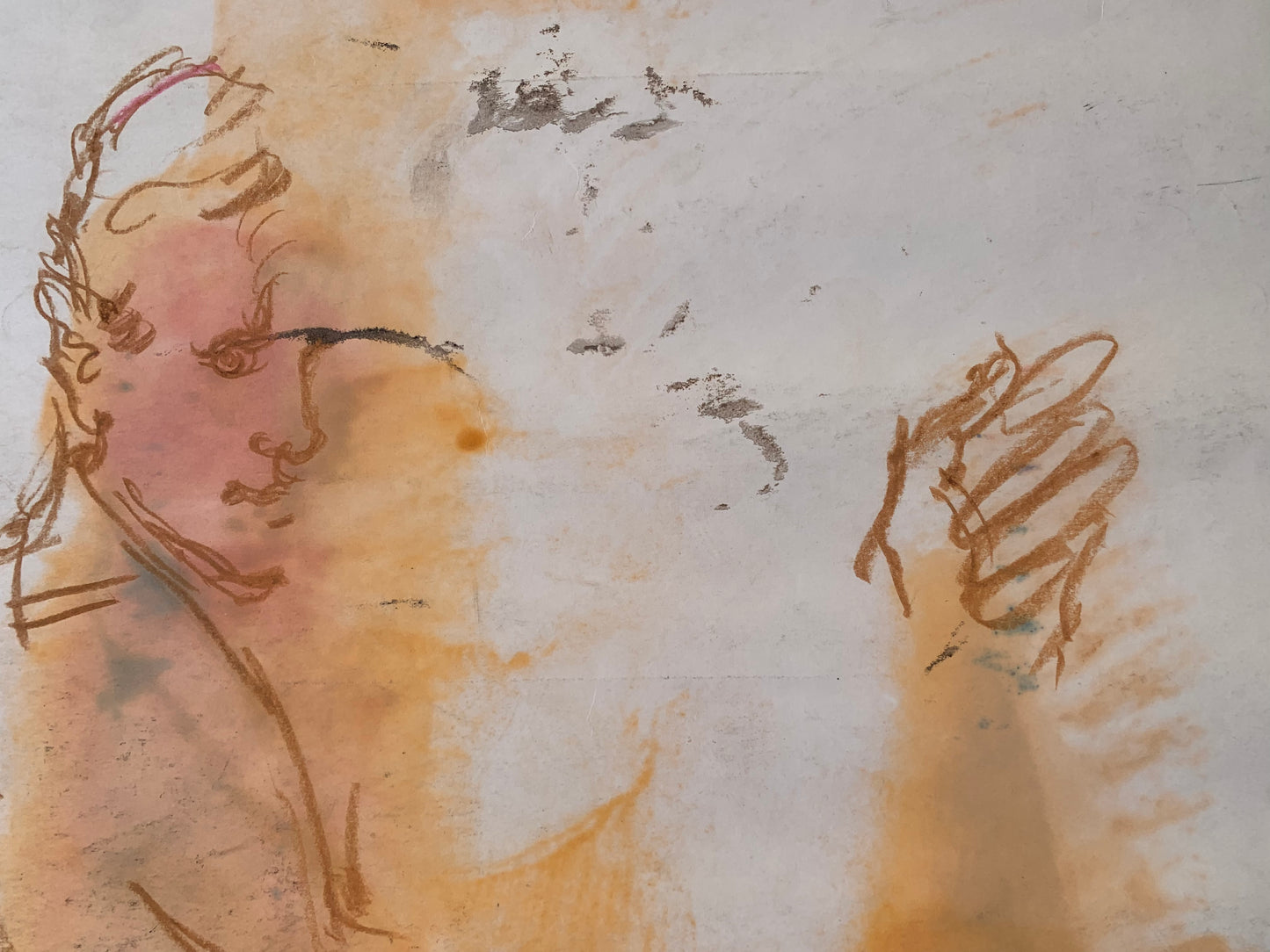 Pret-a-Porter sketch for Facis. By Marco Silombria. Italian Pop art