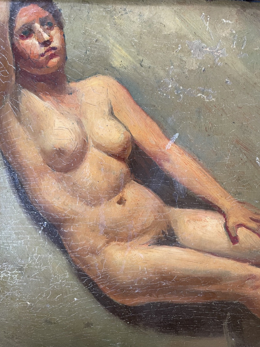 Female Nude, Rome at the Time of the Return to Order. ca 1930