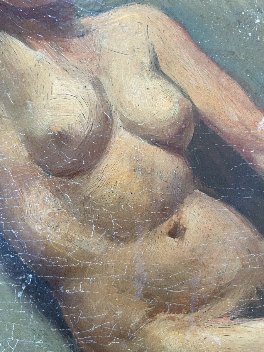 Female Nude, Rome at the Time of the Return to Order. ca 1930