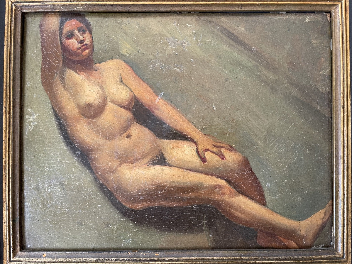 Female Nude, Rome at the Time of the Return to Order. ca 1930