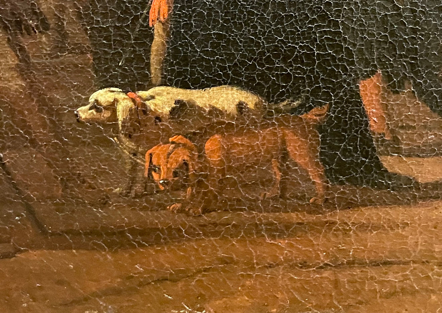 Ciarlatano con serpenti in una piazza di Roma, Bamboccianti, XVII secolo