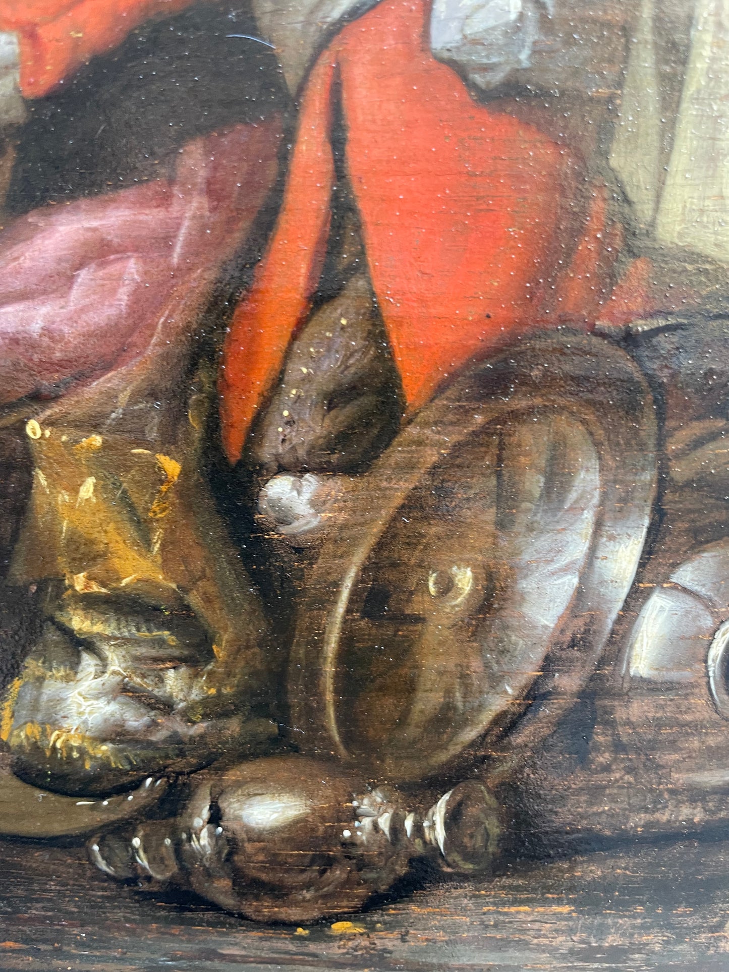 Dutch Golden Age Scene – Soldiers Sharing Spoils, Circle of Duyster, 17th c. Panel