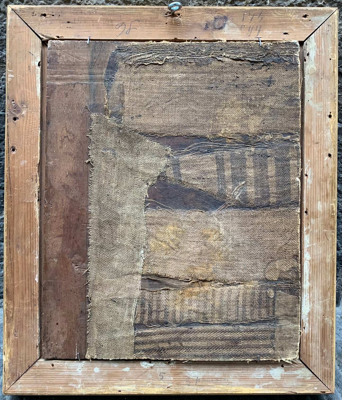 The Runaways, or Swiss boy on Donkey. Attributed to Joseph Hornung. Mid XIX century.