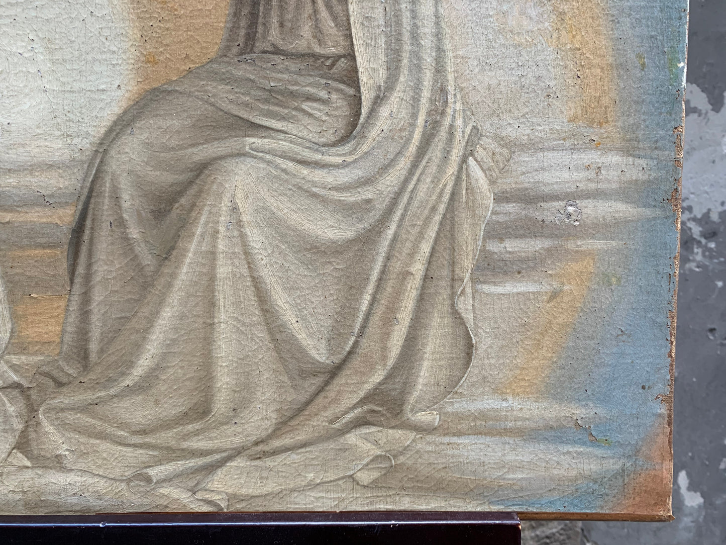 Coronation of the Virgin, 19th-century copy after Fra Angelico’ frescoes in San Marco Monastery. Florence