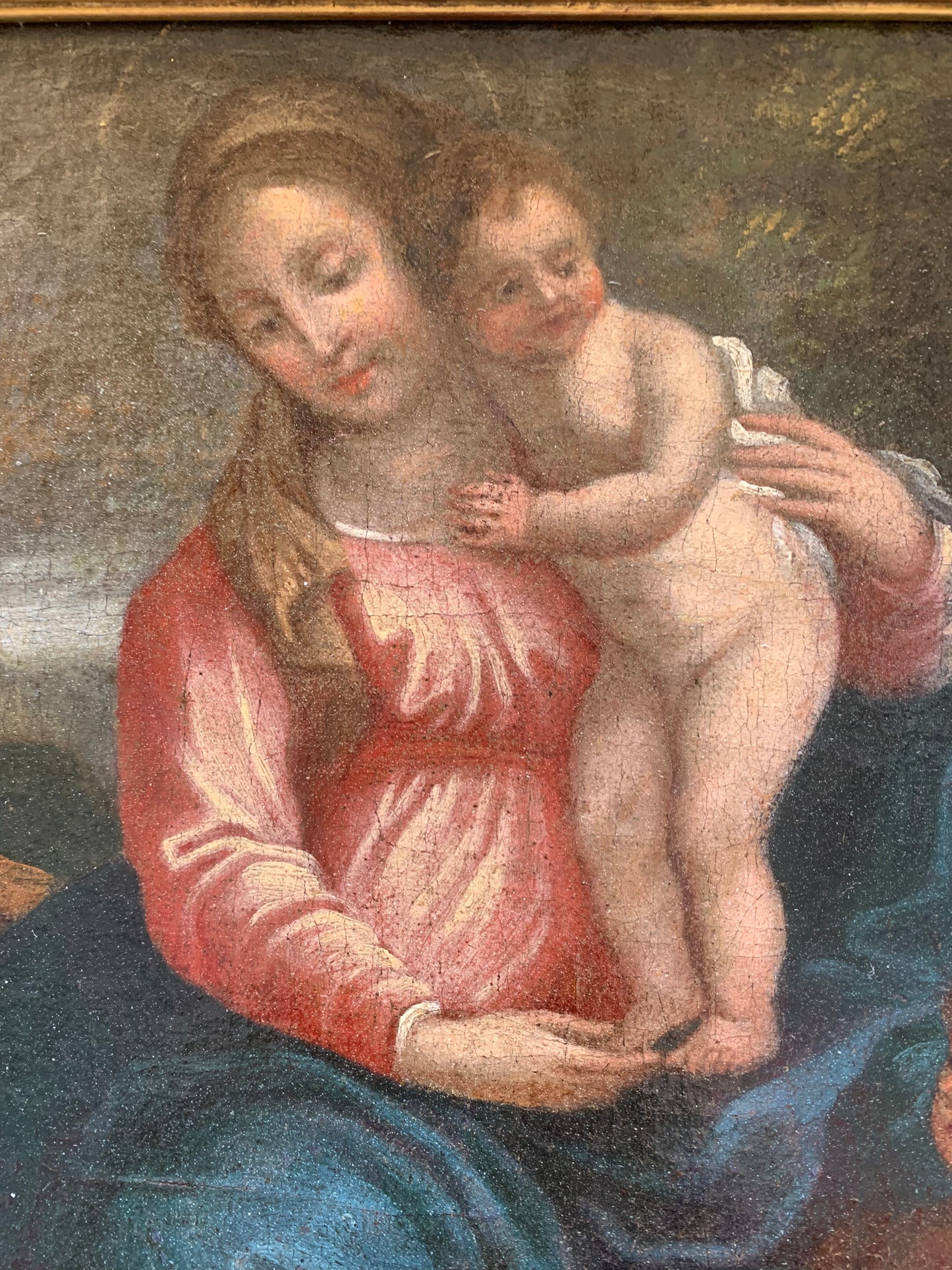 Holy Family with Saint John the Baptist
Bolognese School, second half of the 17th century