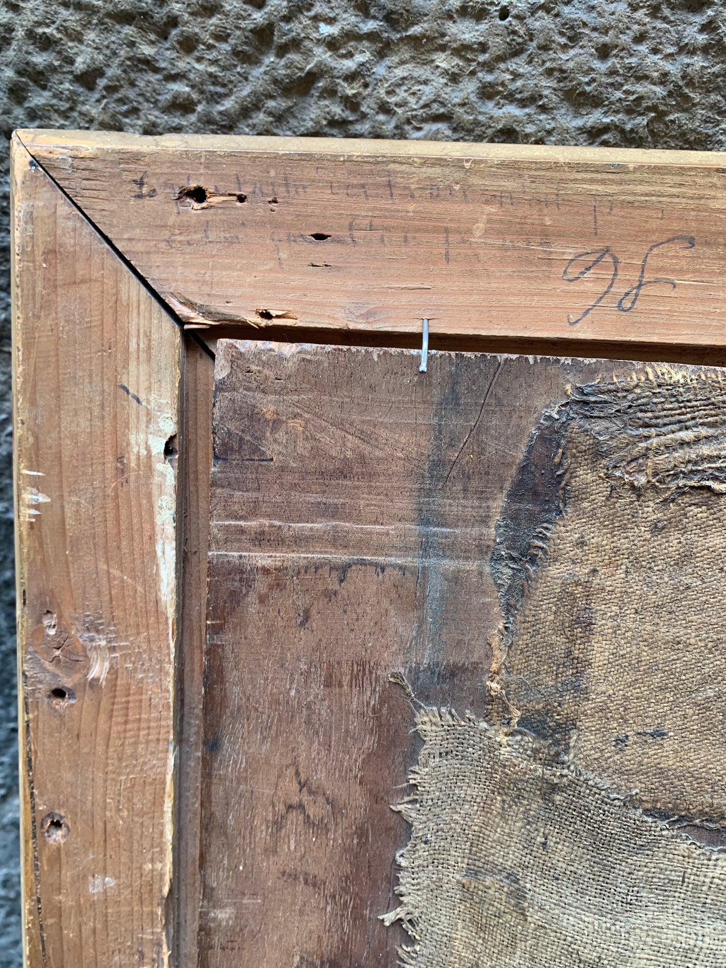 The Runaways, or Swiss boy on Donkey. Attributed to Joseph Hornung. Mid XIX century.