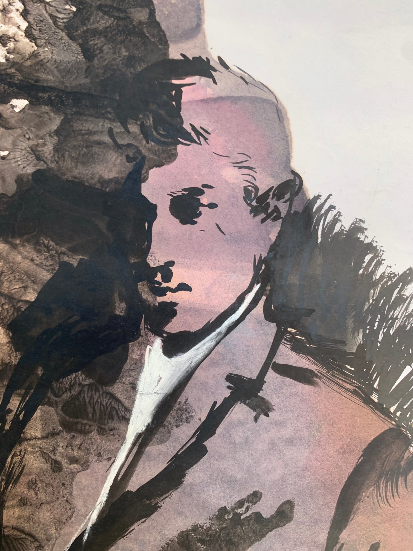 Pret-a-Porter sketch for Facis. By Marco Silombria. Italian Pop art