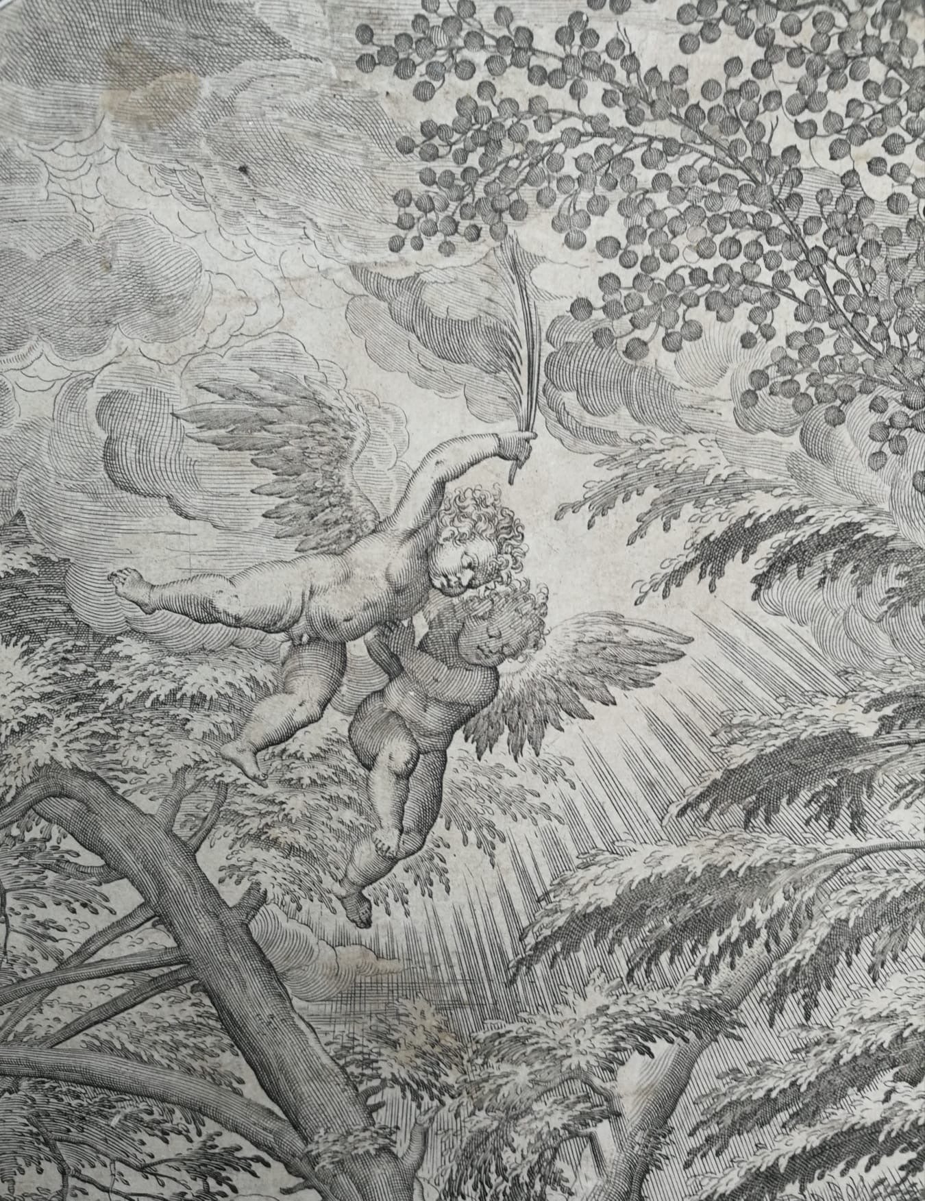 The Martyrdom of Saint Peter Mart., Engraving by Martino Rota after Titian, Venice ca. 1568