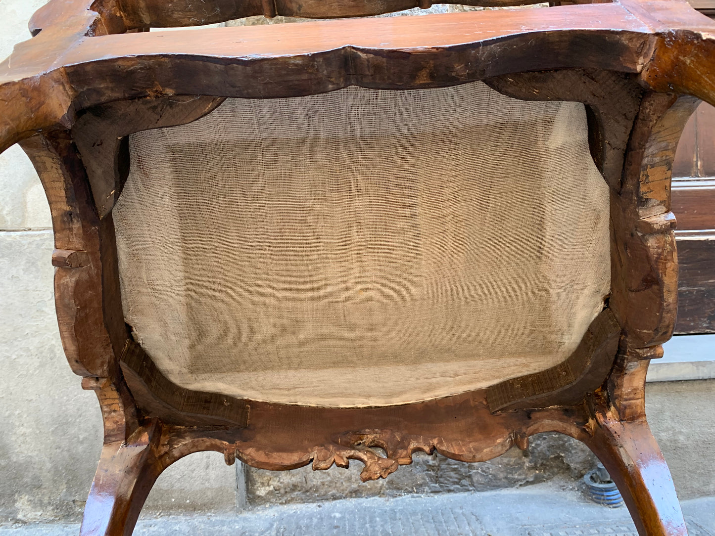 Venice. Armchair. Mid XVIII century