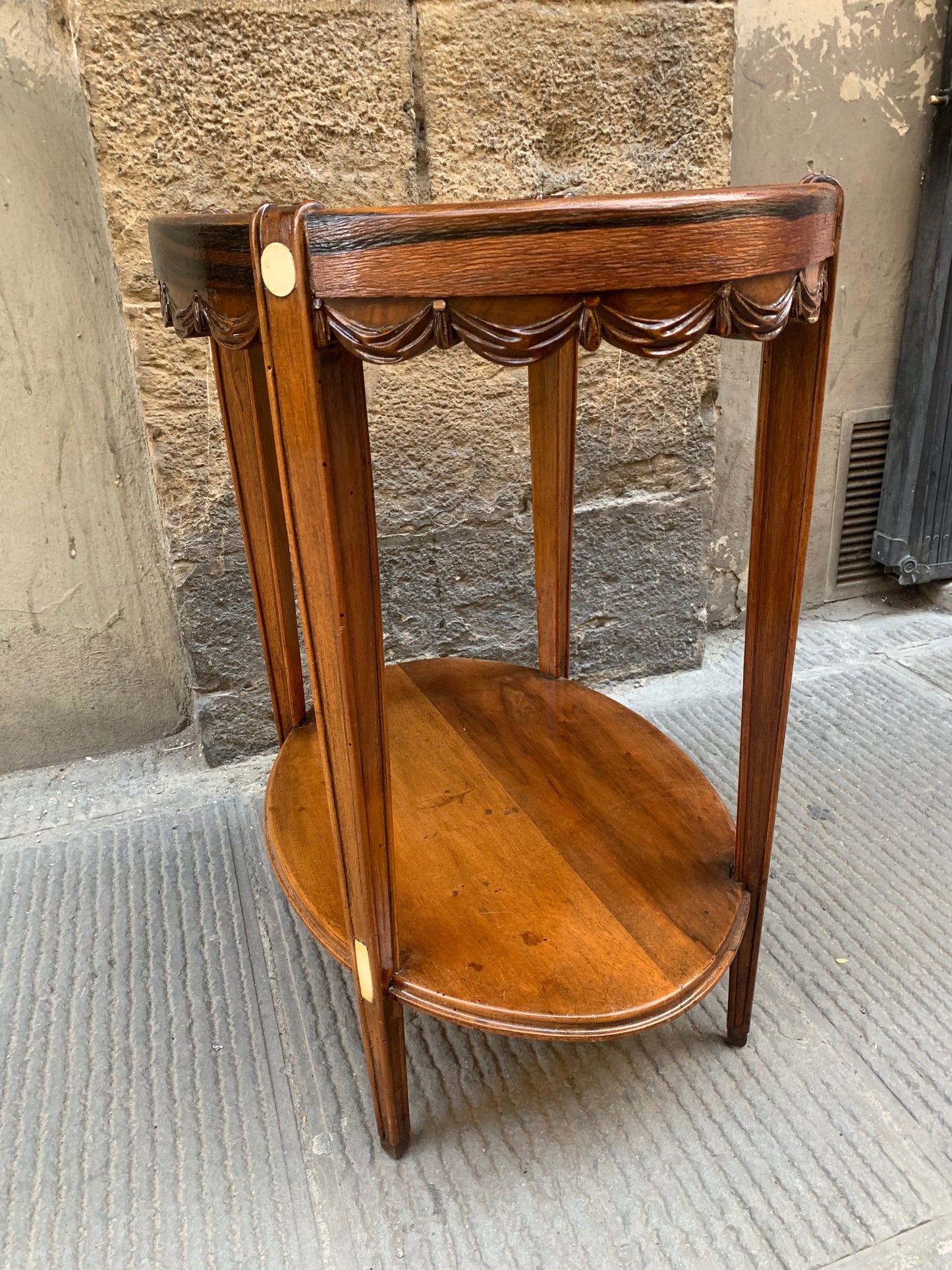 Oval Art Deco Coffee Table, circa 1920-30