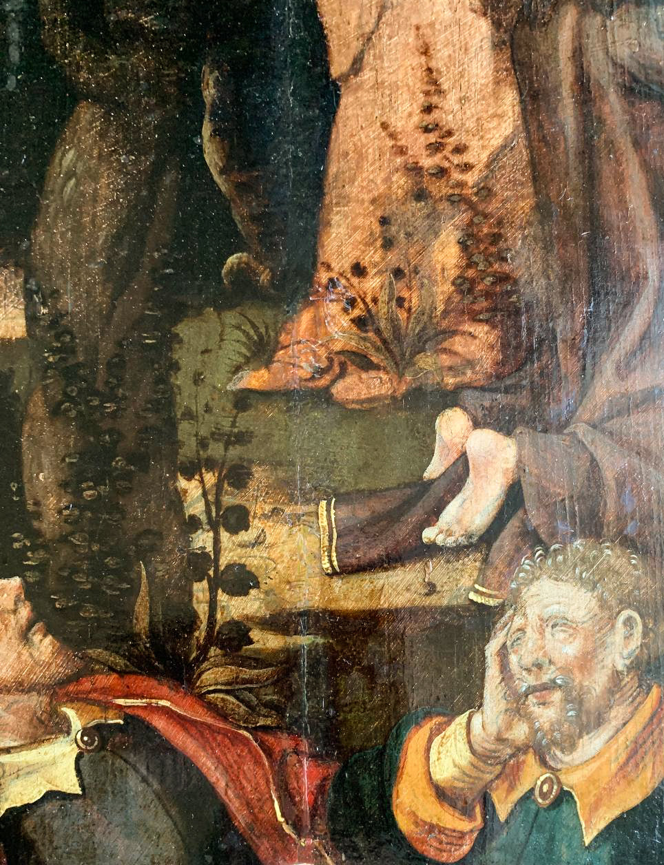Early XVI century. The agony in the garden. Southern German school.