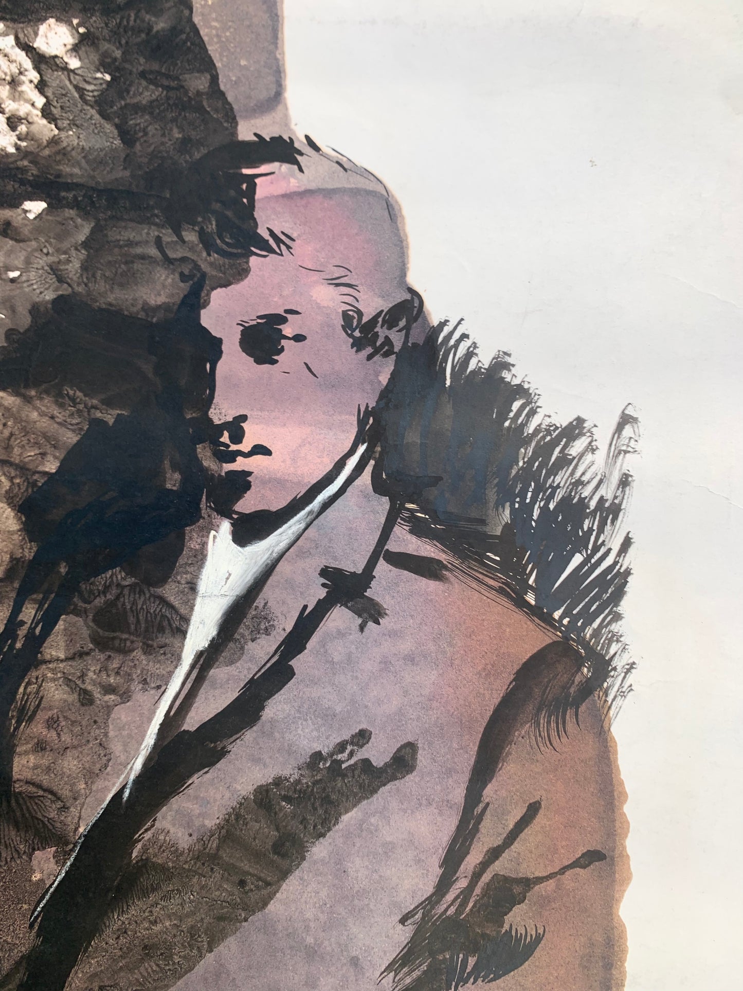 Pret-a-Porter sketch for Facis. By Marco Silombria. Italian Pop art