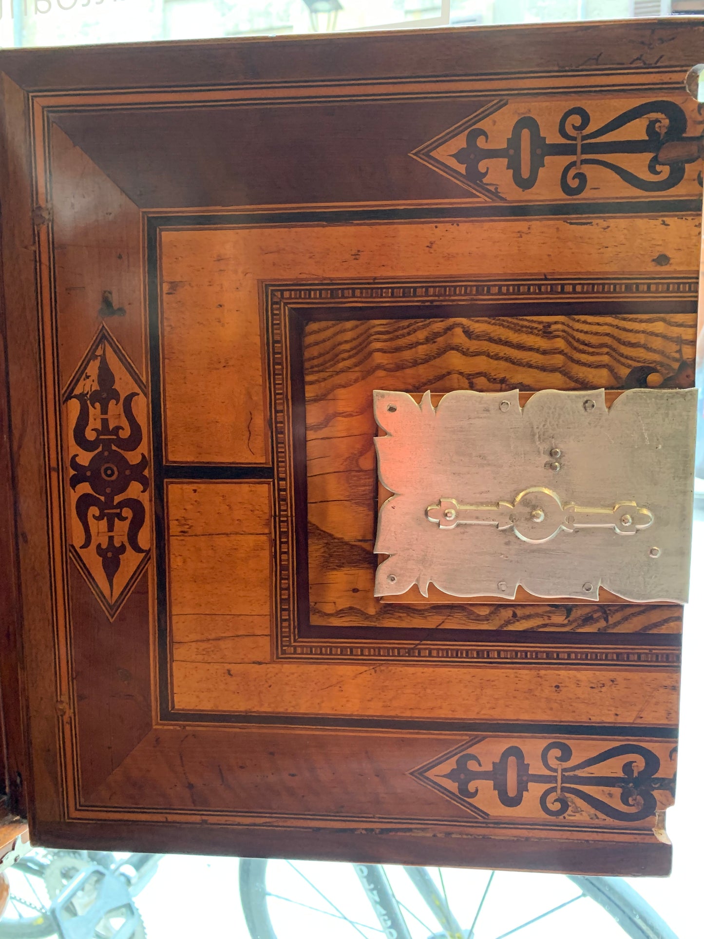 Southern Germany or Austria. A marquetry cabinet. XVII century.