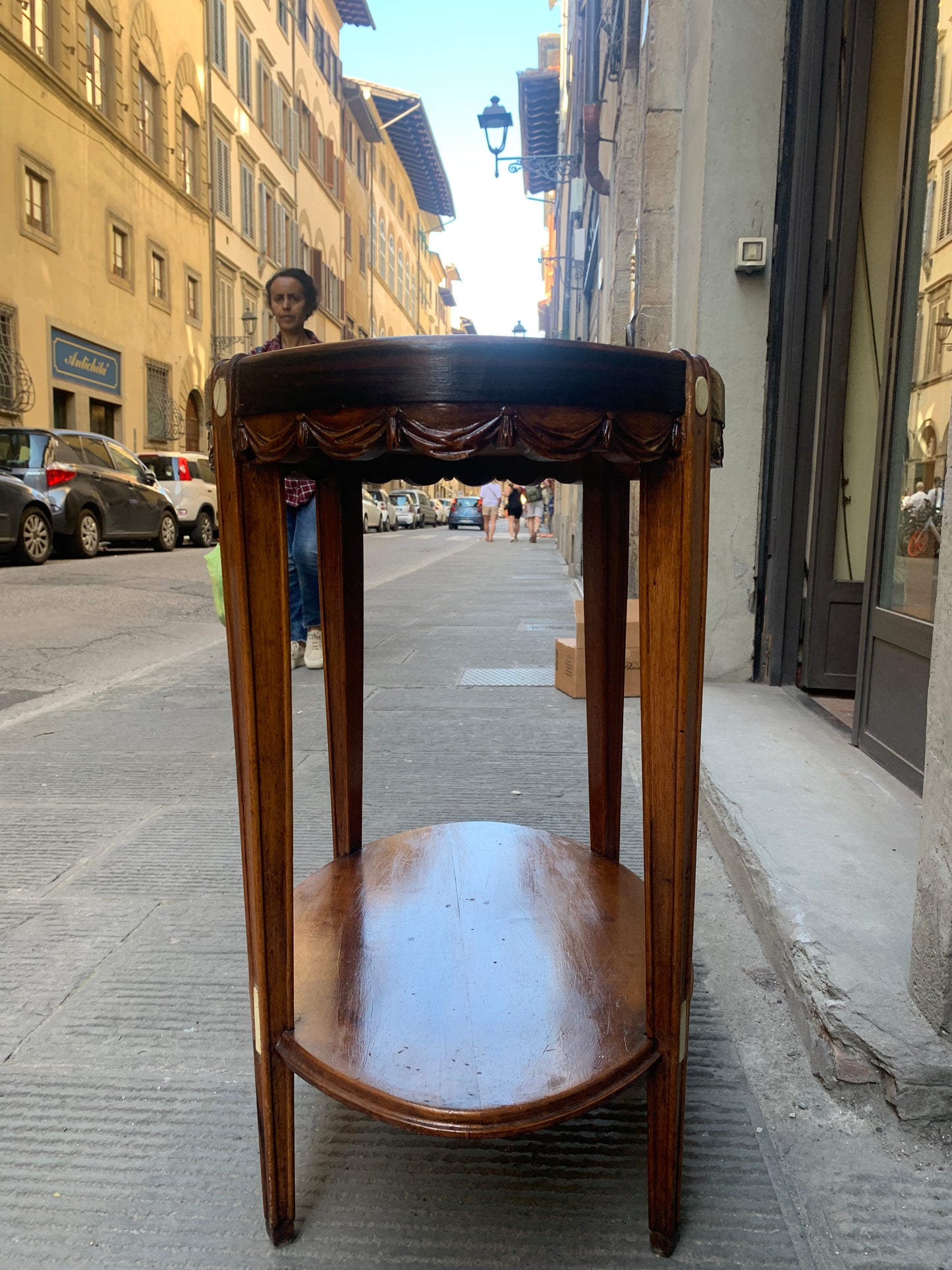 Oval Art Deco Coffee Table, circa 1920-30