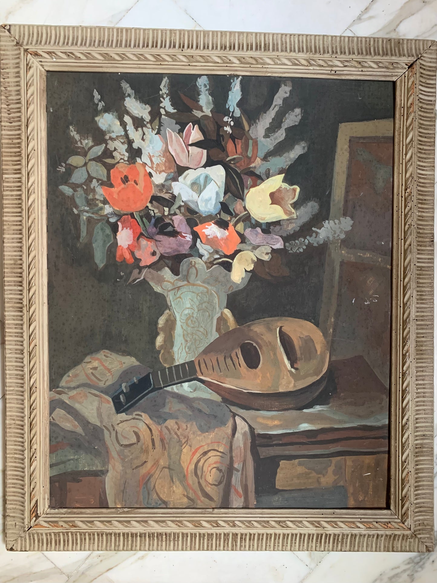 Still Life With Musical Instrument. Circa 1940