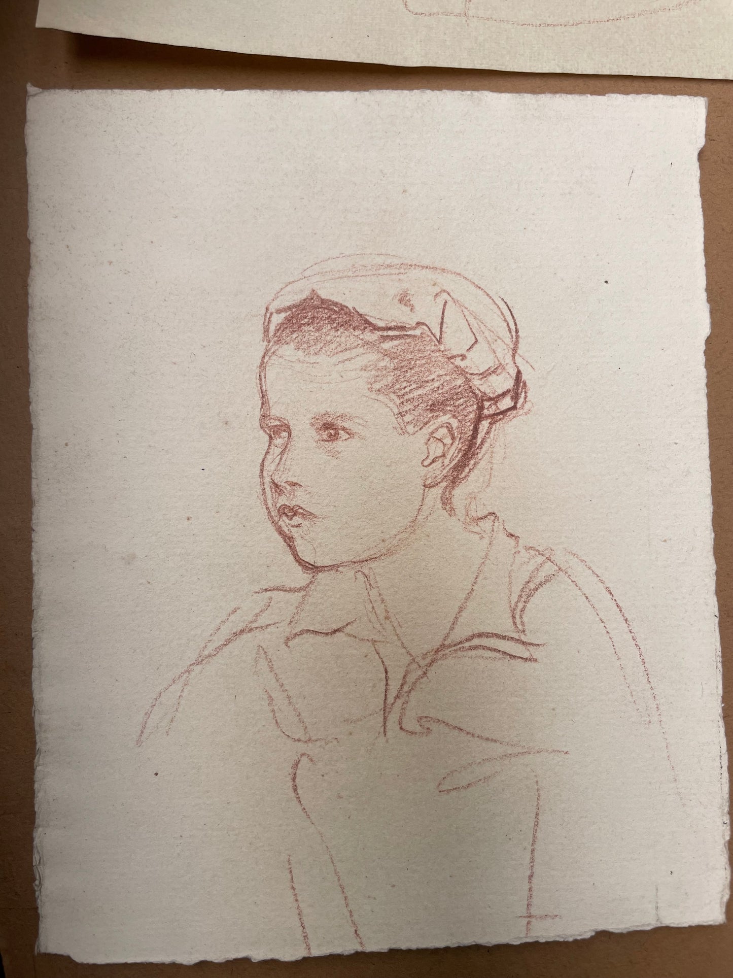 Three Youth Portraits by Augusto Gardelli (Firlimpopoli, 1886 - 1968, Florence)