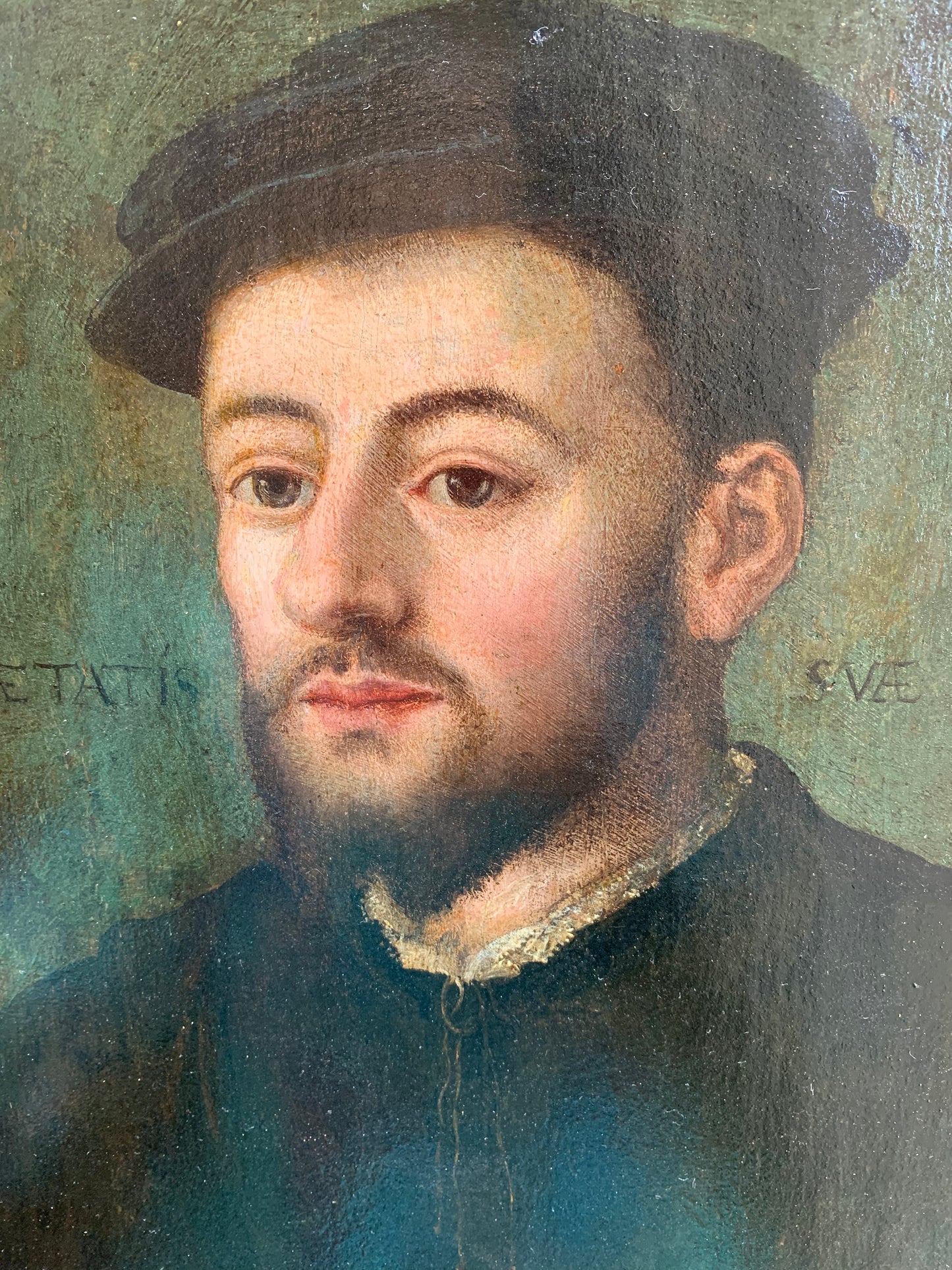 Nord European Renaissance portrait of a young man. 1st half of XVI century