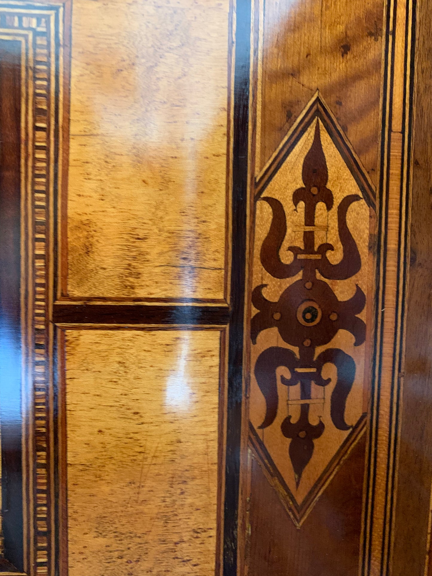 Southern Germany or Austria. A marquetry cabinet. XVII century.