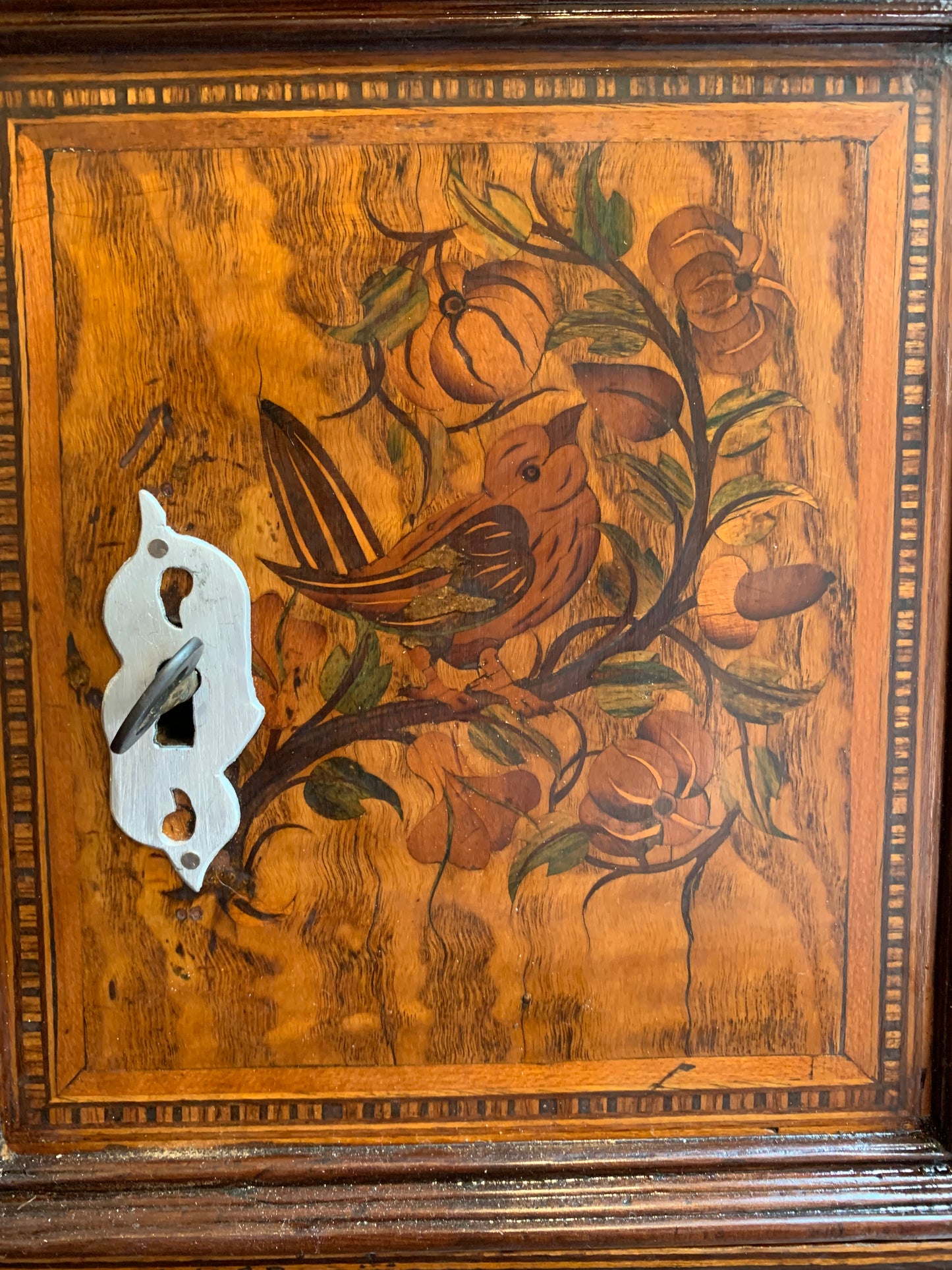 Southern Germany or Austria. A marquetry cabinet. XVII century.