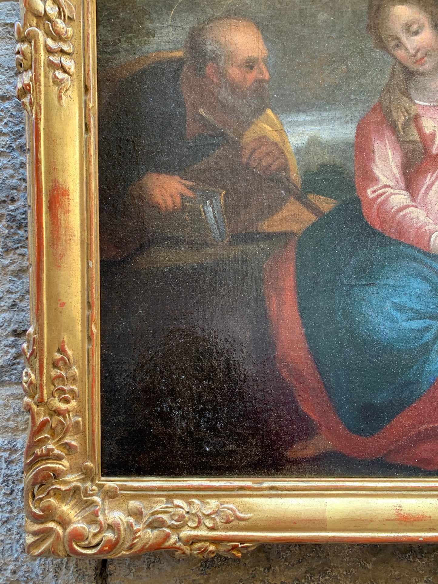 Holy Family with Saint John the Baptist
Bolognese School, second half of the 17th century