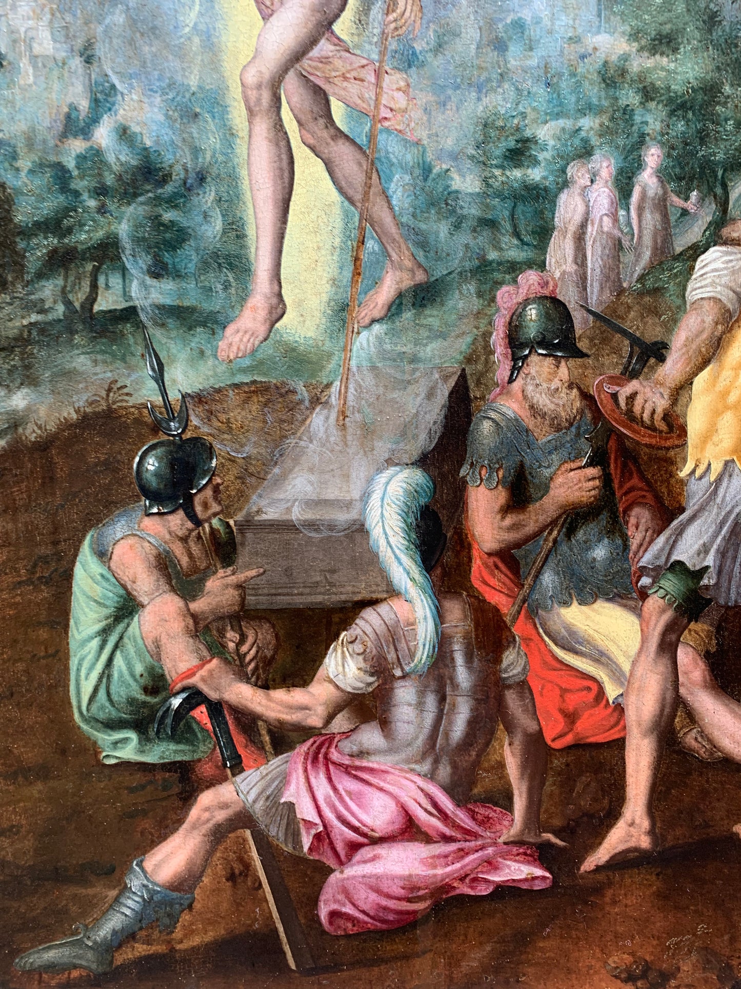 Late XVI century. Resurrection of Christ. Circle of Master of Prodigal son.