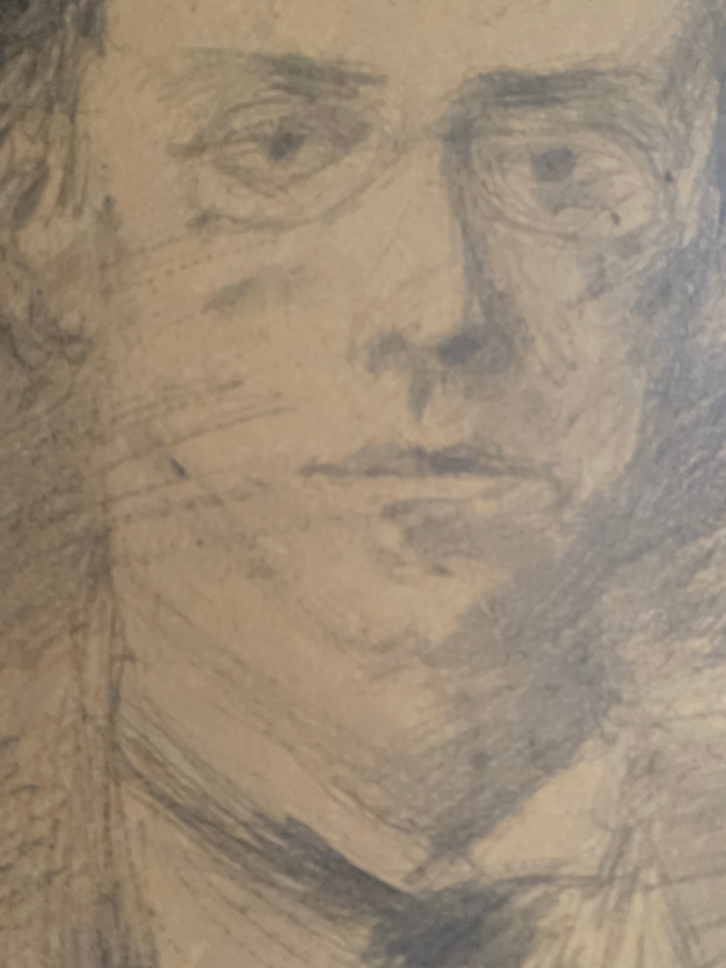 Portrait of Gustav Mahler by Folco Chiti Battelli (Florence,  1932-2011)