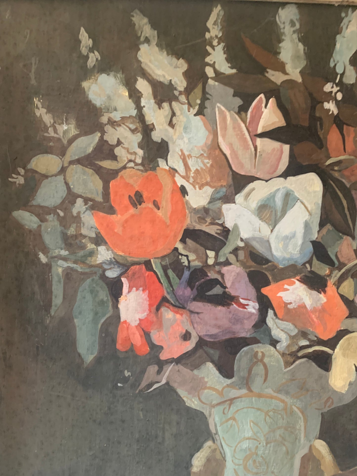 Still Life With Musical Instrument. Circa 1940