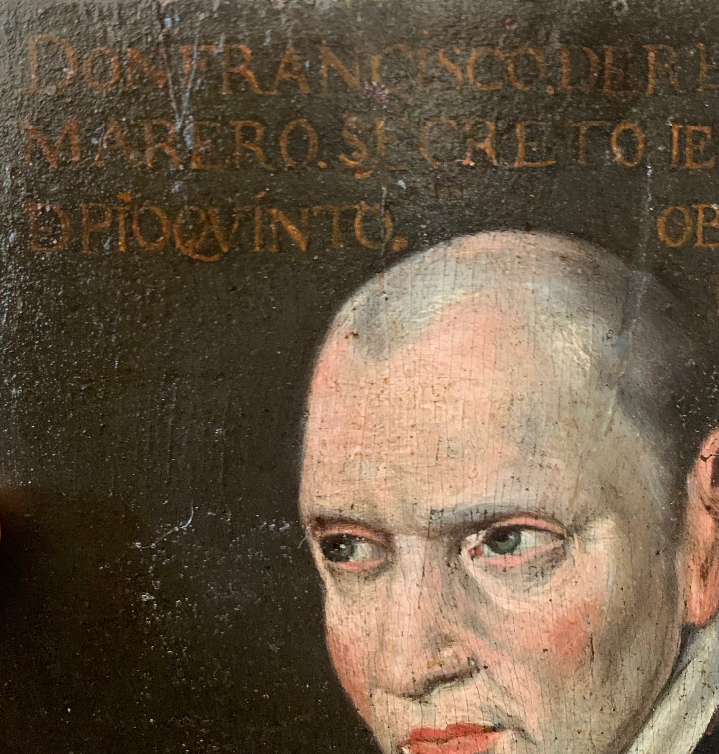 Spanish school. Secretary of Pope Pius V, abbot of Husillos and bishop of Córdoba. Francisco de Reynoso. Early XVII century