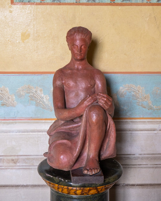 Etruscan, Circa 1930-1940, Giorgio Rossi (1894–1981), Tuscan Sculptor