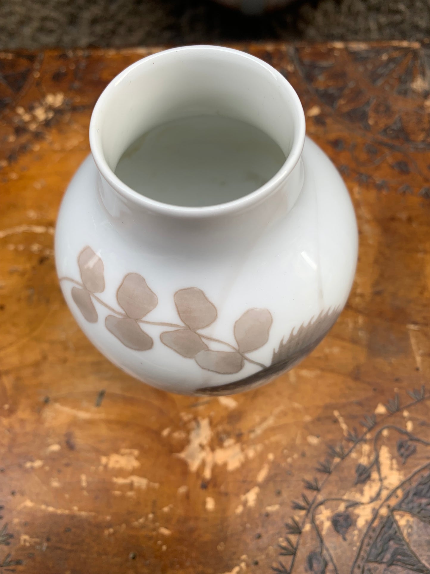 Royal Copenhagen Art Nouveau small vase. Circa 1900