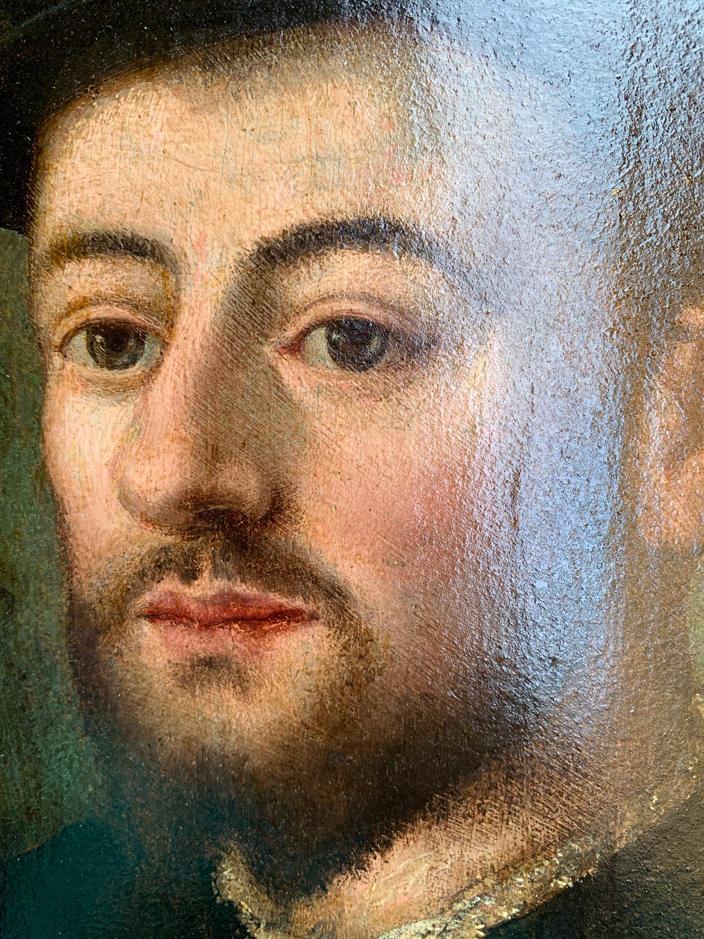 Nord European Renaissance portrait of a young man. 1st half of XVI century