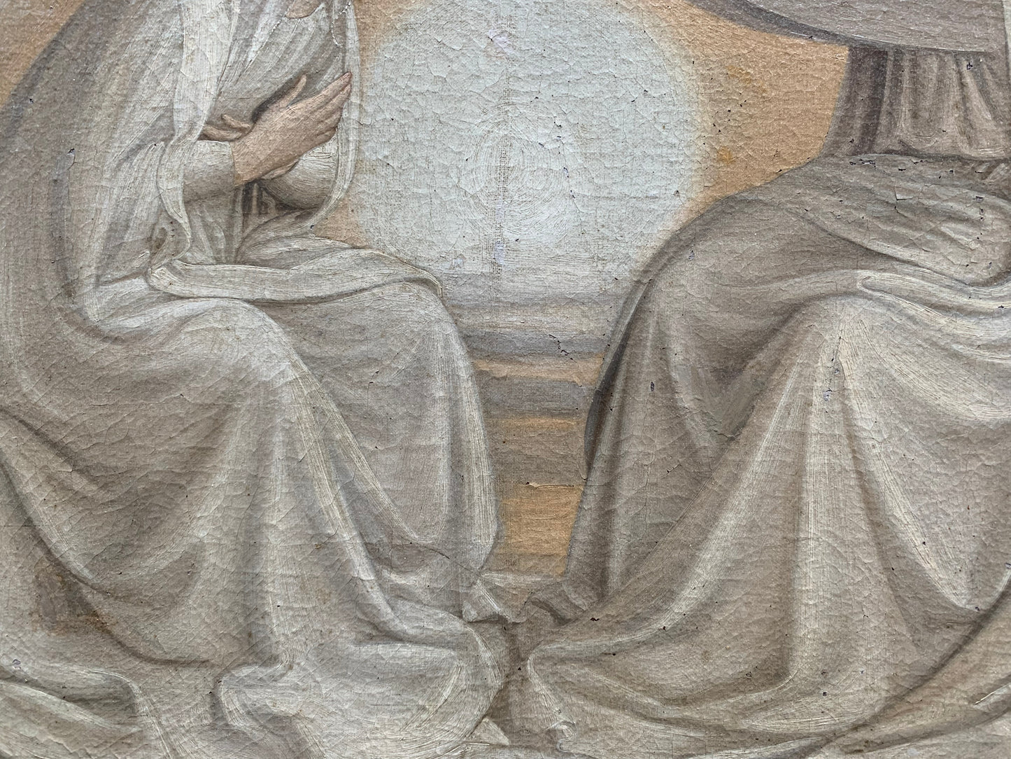Coronation of the Virgin, 19th-century copy after Fra Angelico’ frescoes in San Marco Monastery. Florence