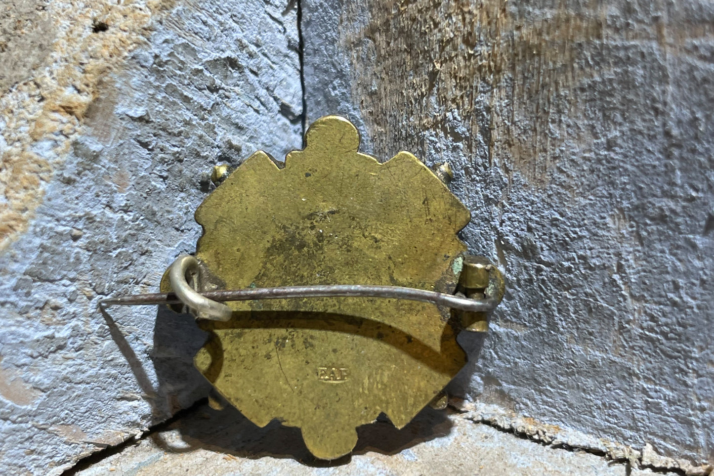 Antique micromosaic cameo brooch. Late XIX century. Florence.