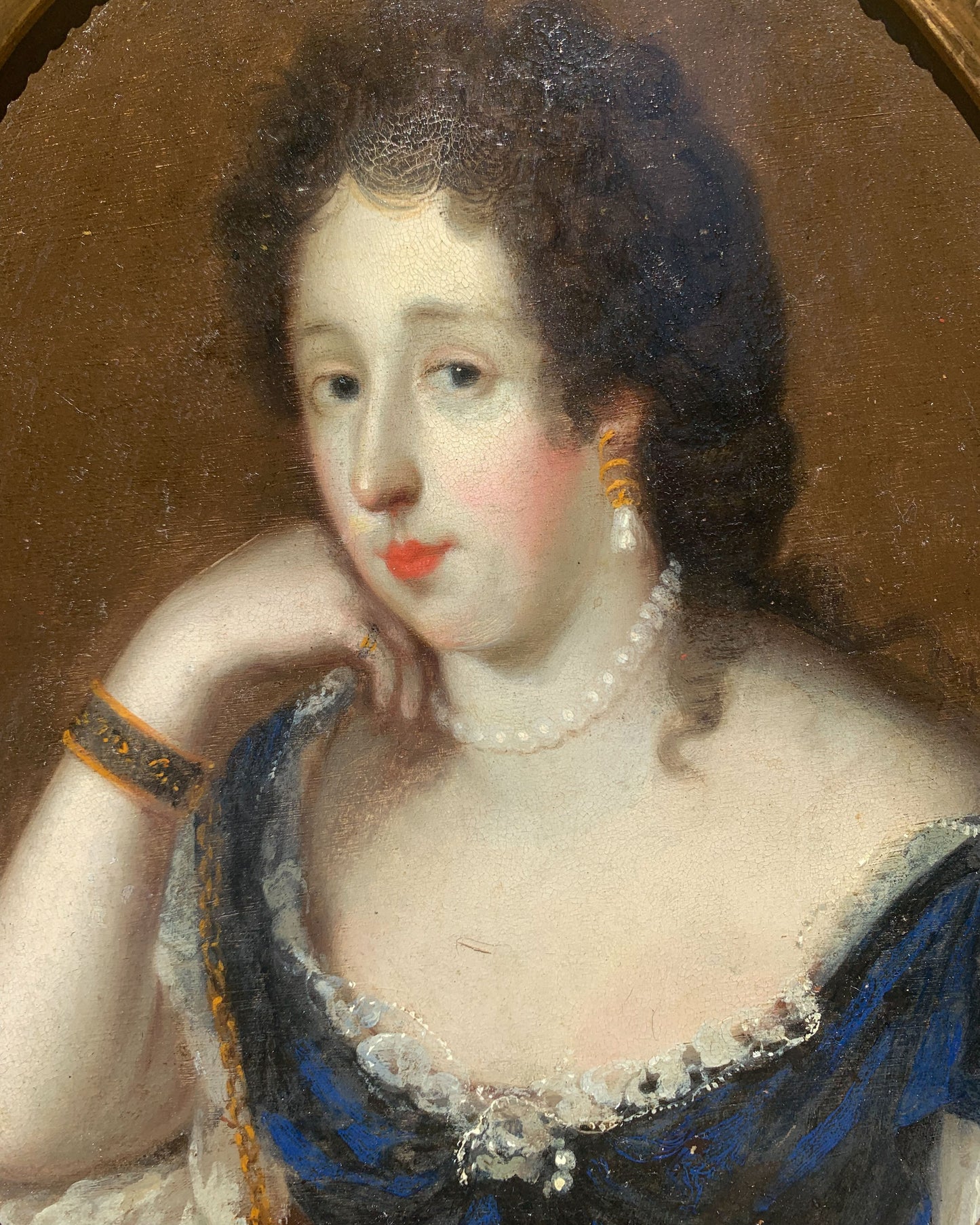 Singer in the Role of Chained Andromeda, Possibly from Persée by Lully (1682)