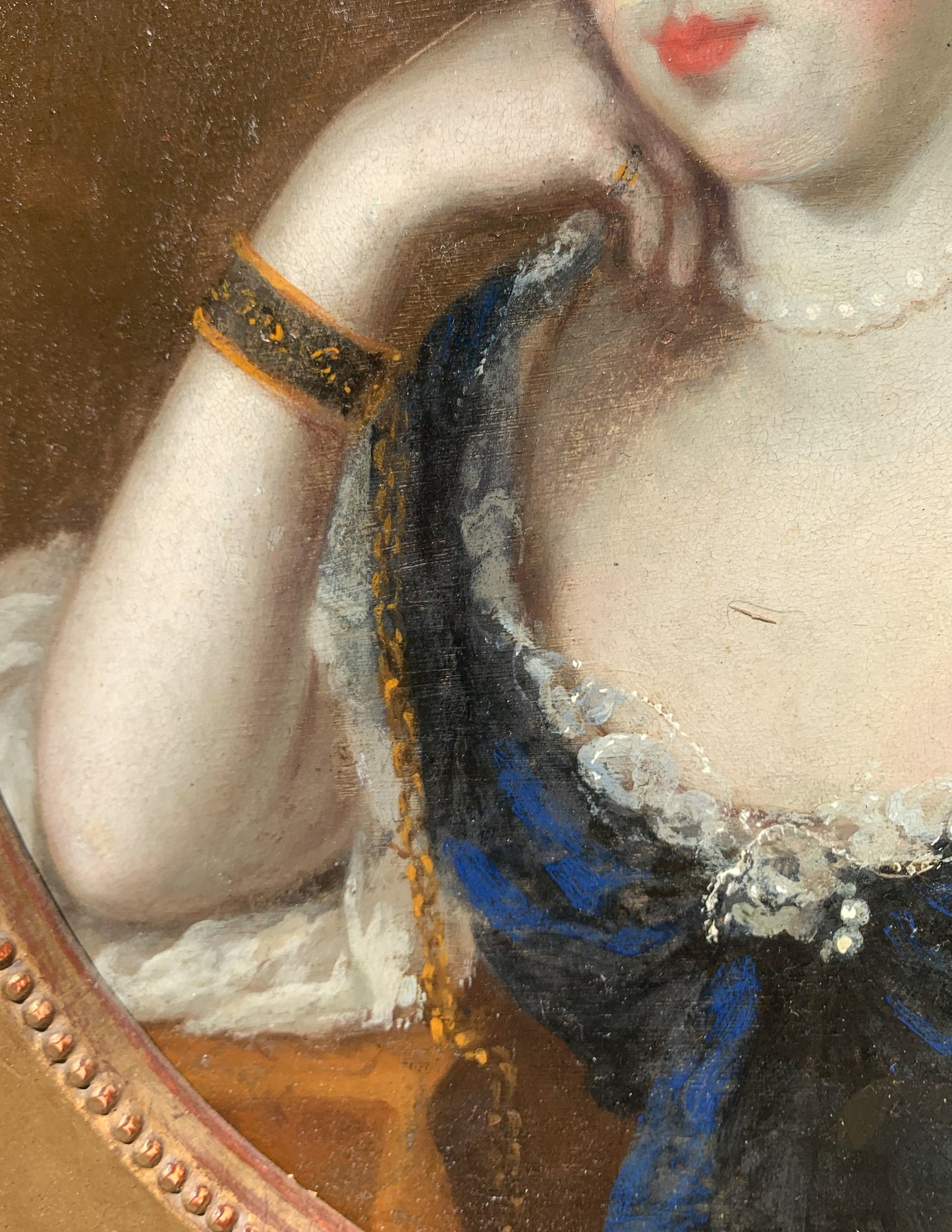 Singer in the Role of Chained Andromeda, Possibly from Persée by Lully (1682)