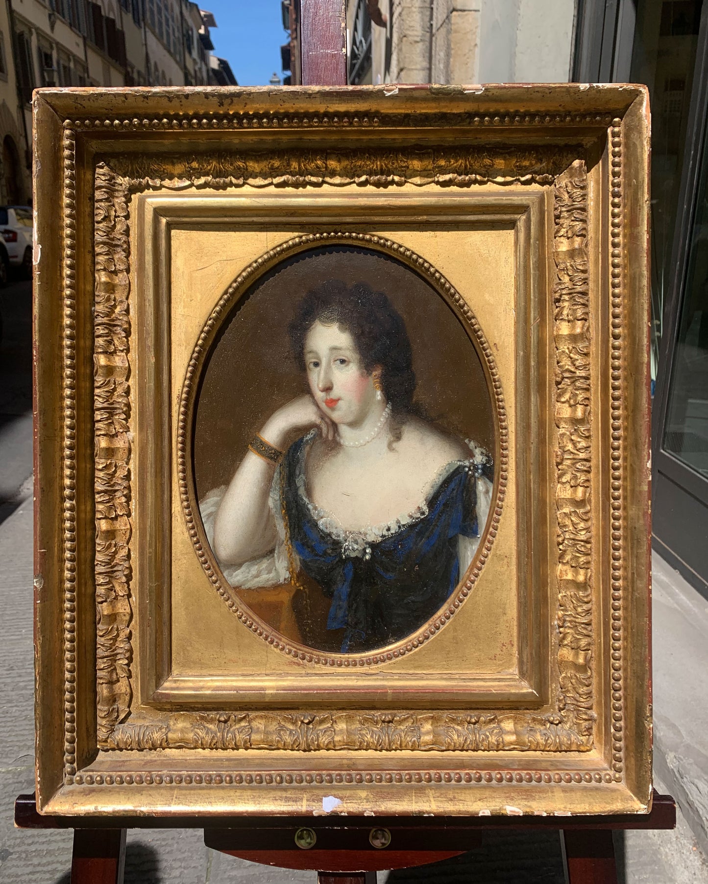 Singer in the Role of Chained Andromeda, Possibly from Persée by Lully (1682)