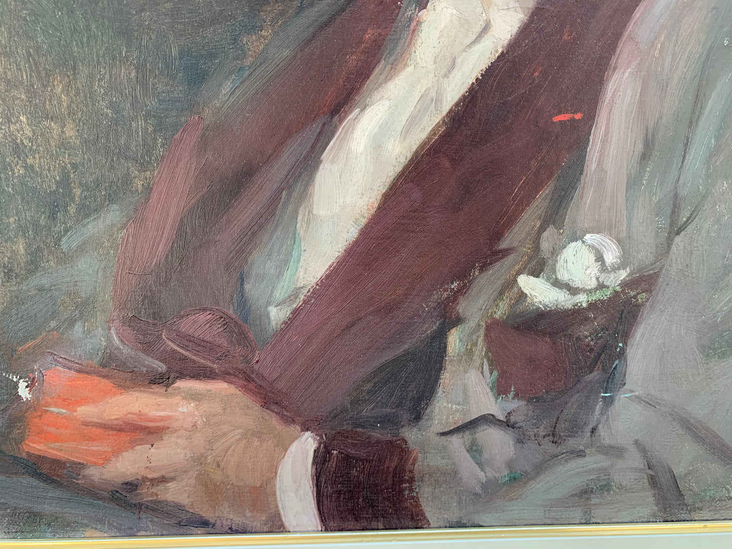 Male Portrait signed Gennaro Befanio (Naples, 1866 - Paris, 1937), Dated 1936