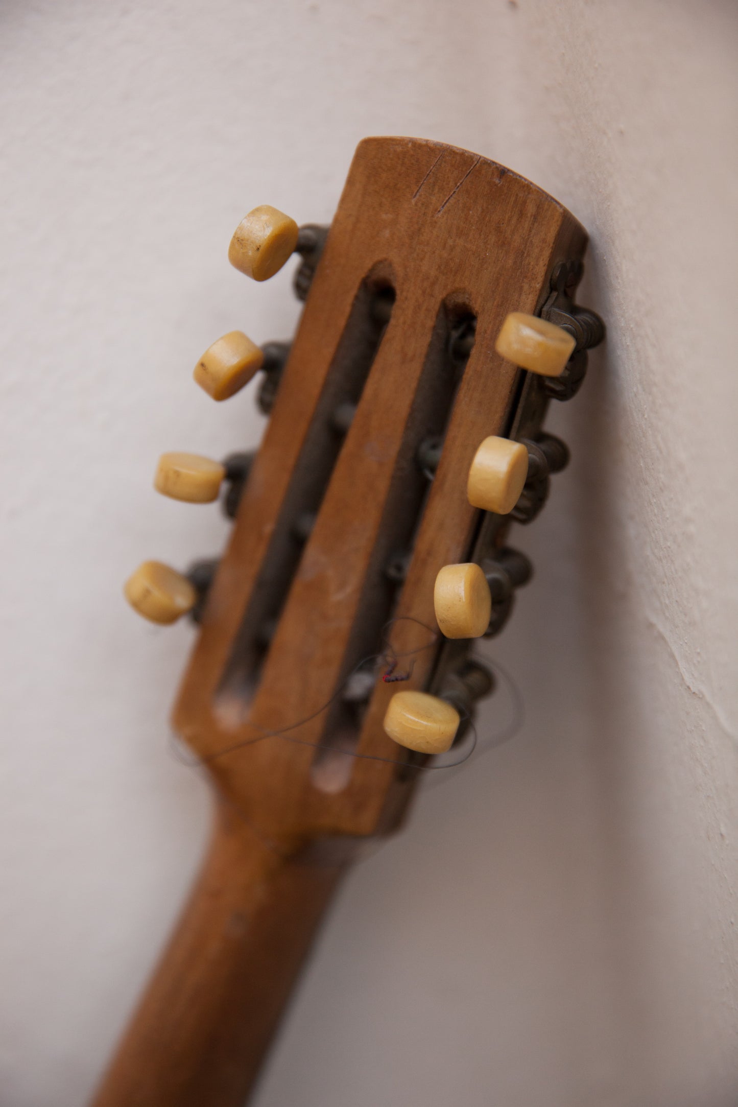 A Banjo. Art Deco Era Musical Instrument With Wood Inlay. Achille Jacomoni.