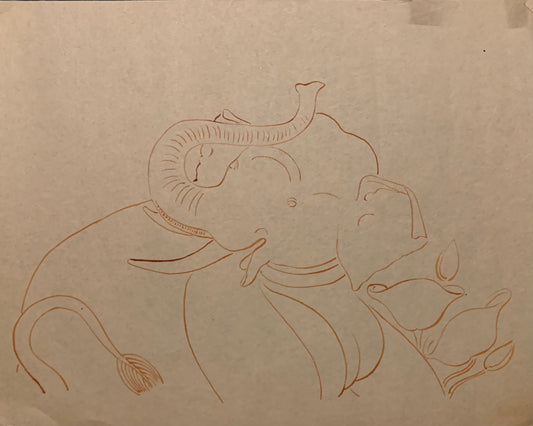 Drawings with Hindu and Buddhist Sri Lankan deities from Anuradhapura and Poḷonnaruwa.