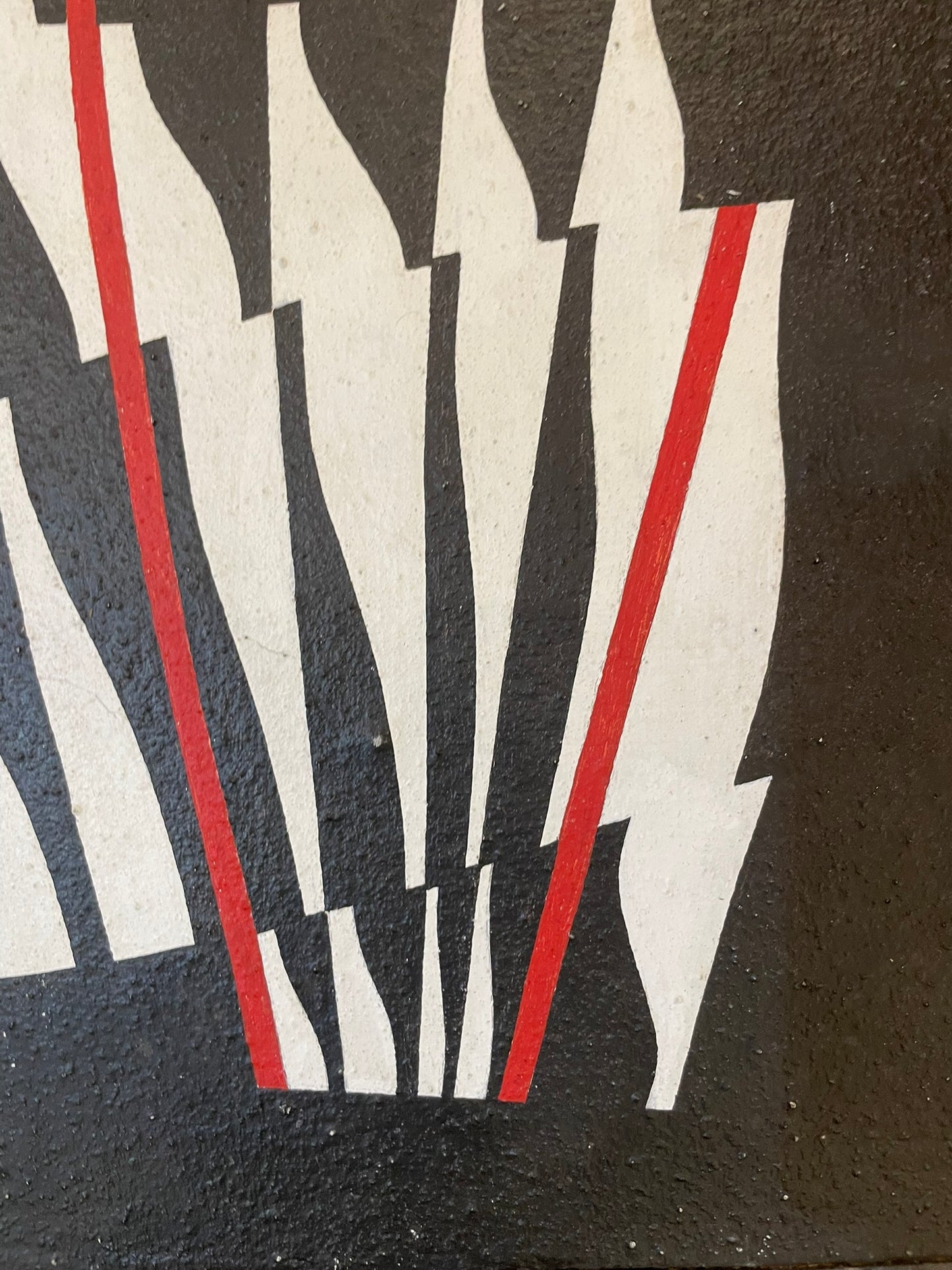 Optical Abstraction by Enrico Sirello, 1974 – Italian Arte Programmata Movement