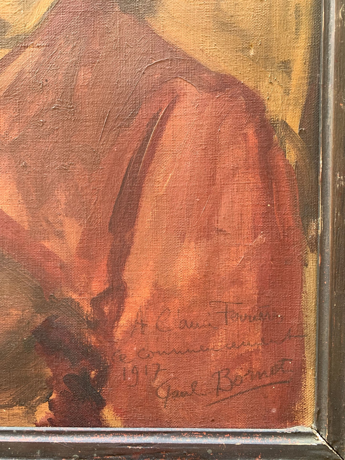 Paul Bornet. Portrait of an Actor or Dancer in Oriental Costume, 1917.