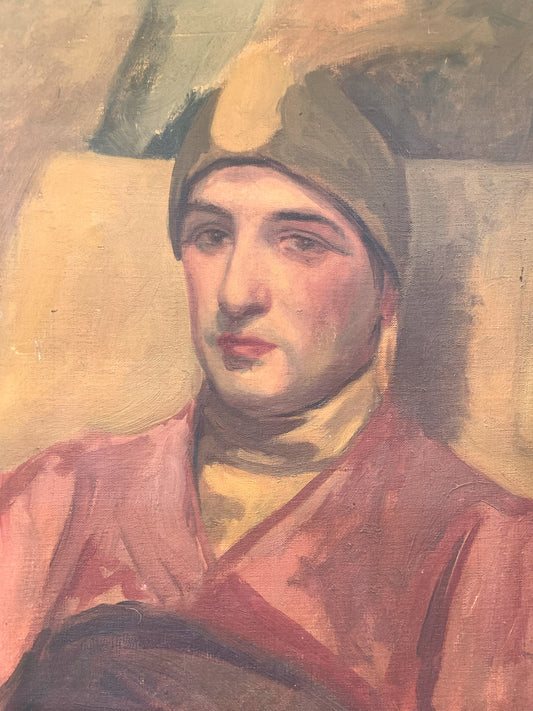 Paul Bornet. Portrait of an Actor or Dancer in Oriental Costume, 1917.