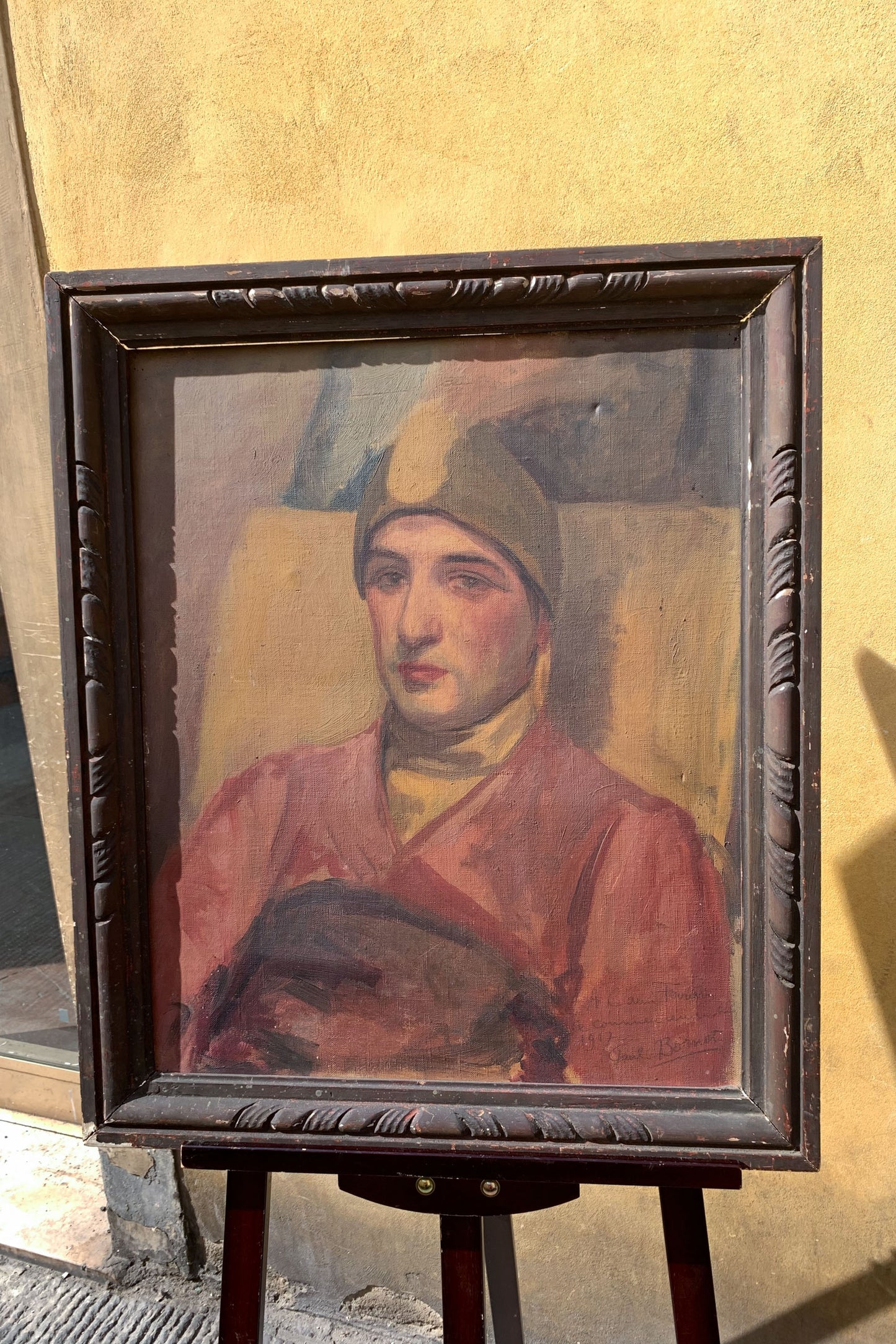 Paul Bornet. Portrait of an Actor or Dancer in Oriental Costume, 1917.