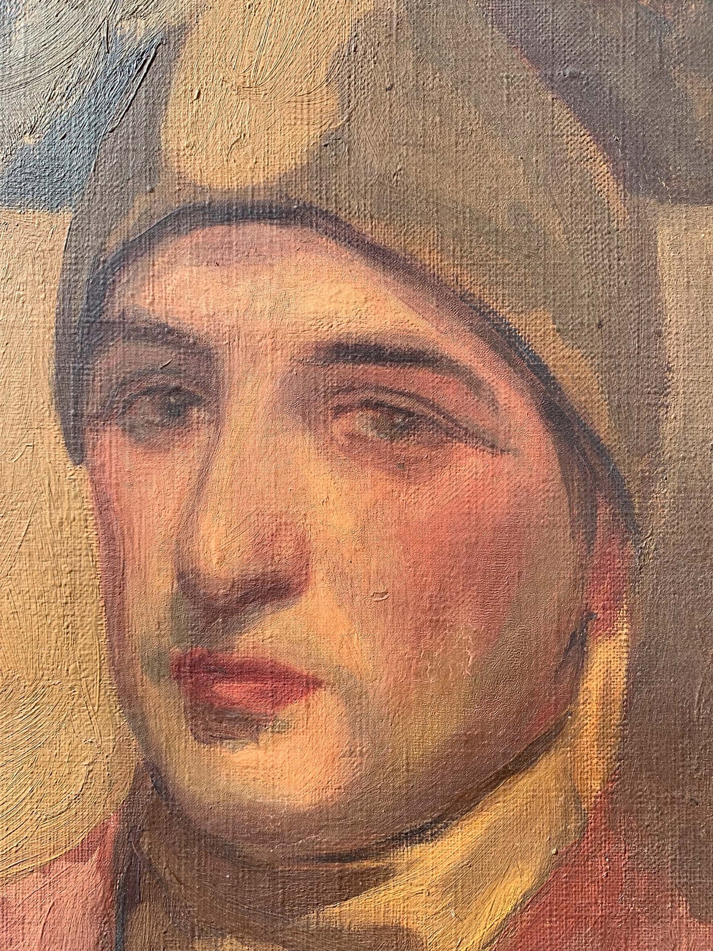 Paul Bornet. Portrait of an Actor or Dancer in Oriental Costume, 1917.