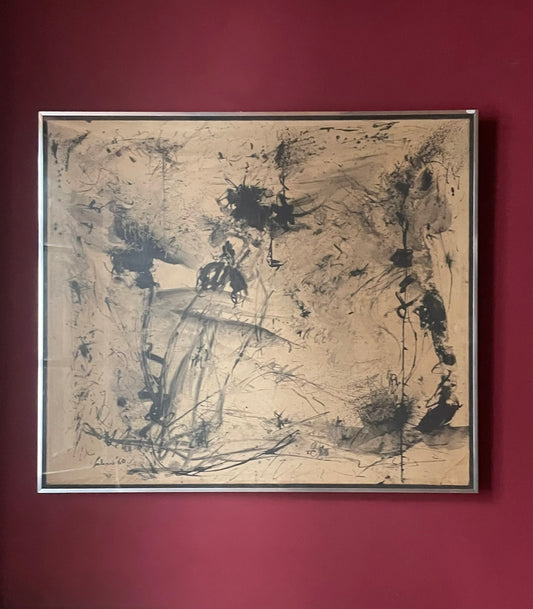 Albino Galvano (Turin, 1907 – 1990) Abstract composition, dated 1960